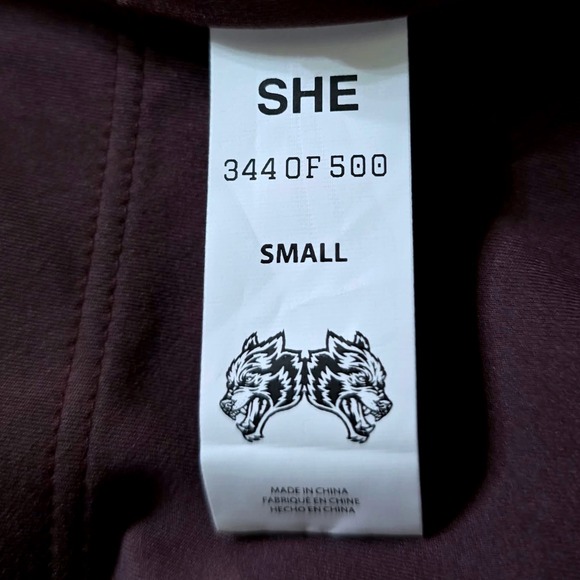 Darc Sport Energy Sport Bra Wolves Ignite Soto Darc Purple Flame Print Small - Picture 5 of 5